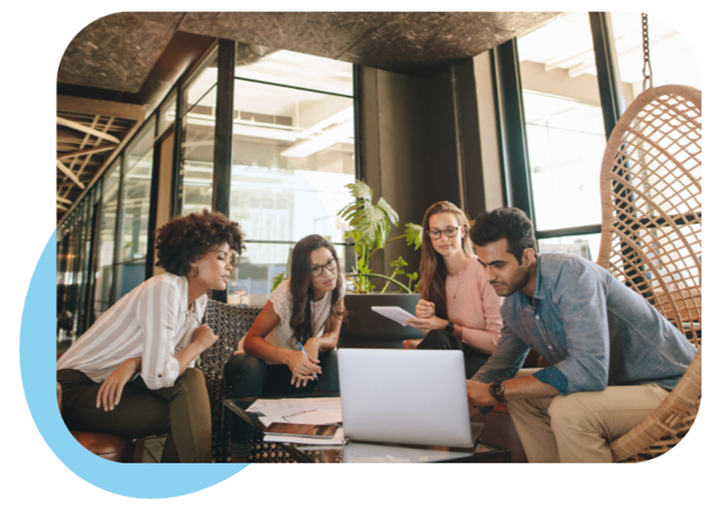 Mitarbeiter entwickeln eine Performance Strategie